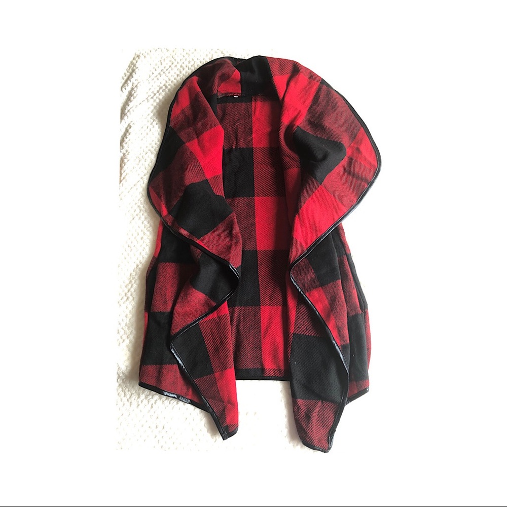 Checkered Plaid Vest